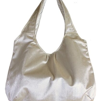 Tasarım Krem Rengi Kadife Çanta