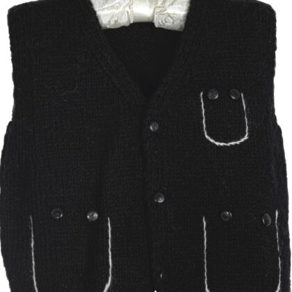 Bebek Yeleği Siyah Renk