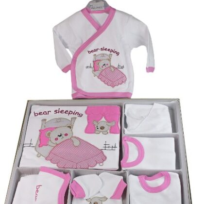 Bebekler İçin Hastane Çıkışı Pembe 11 Parça Set