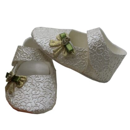 Bebek Patiği Kırık Beyaz Fantazi Model