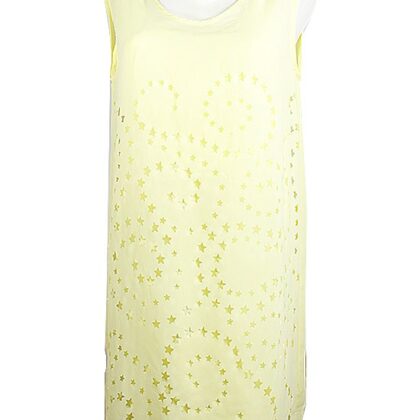 Elbise Sarı Renk Zara