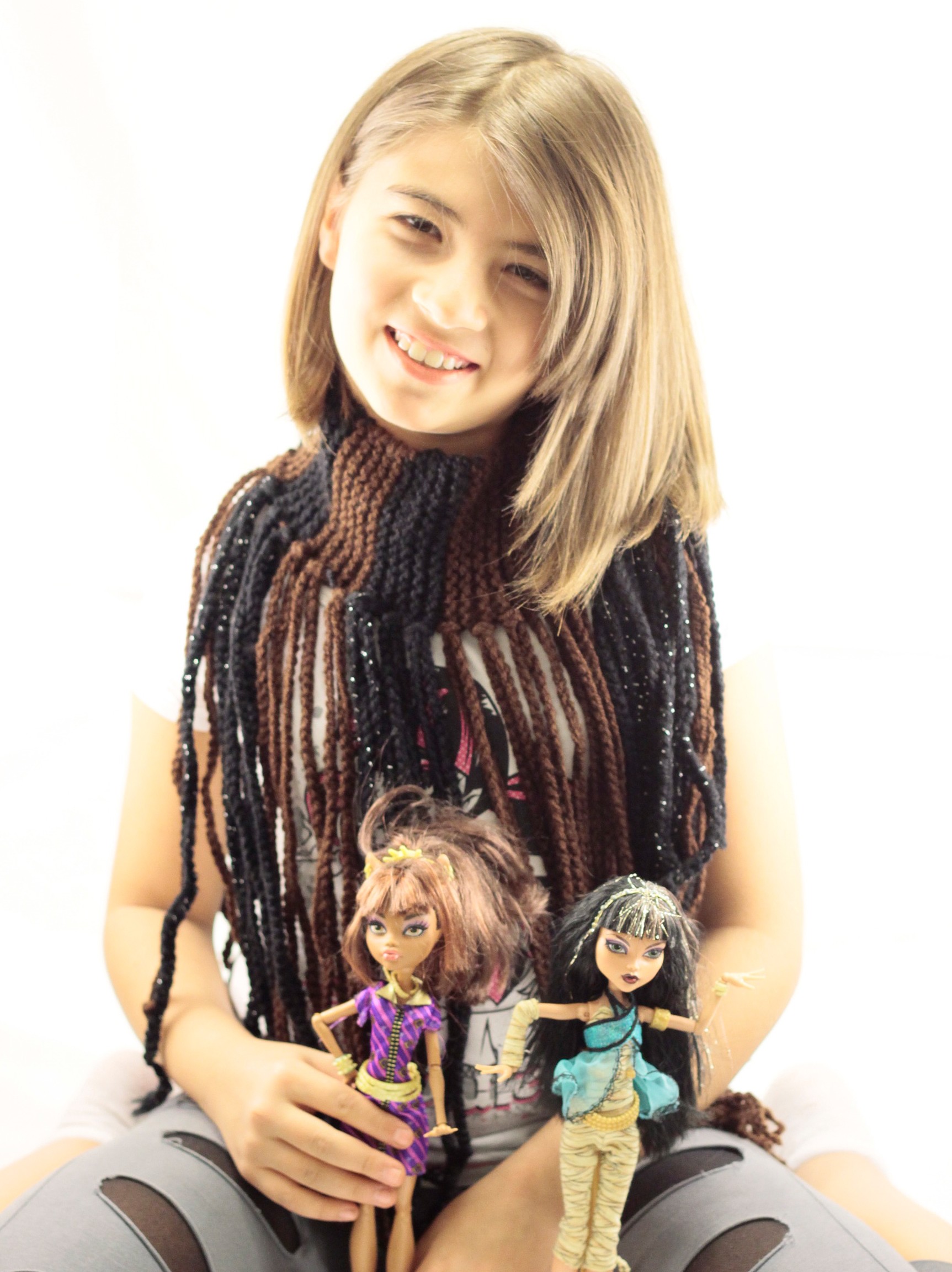 Boyunluk ve Saç Bandı Monster High Clowden Özel Tasarım