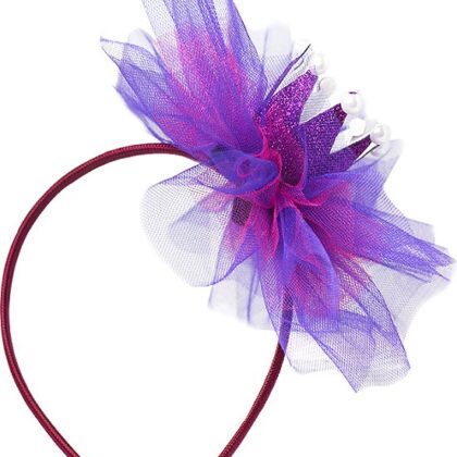 Prenses Tacı Koyu Pembe Mor Renk