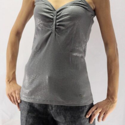 Jimmy Key Askılı Parlak T-shirt