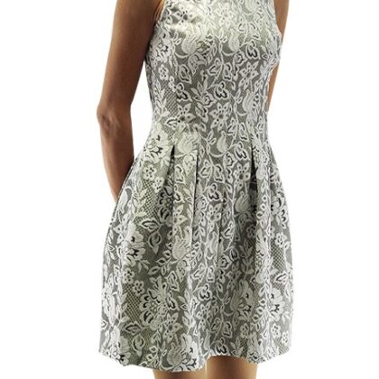 Jimmy Key Dokulu Elbise