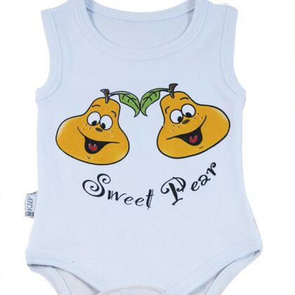 Askılı Bebek Badisi Armut Desenli