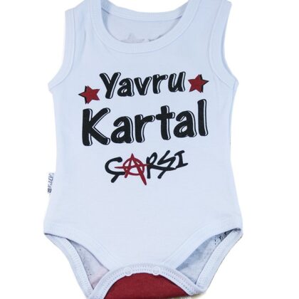 Askılı BJK Desenli Taraftar Bebek Badisi