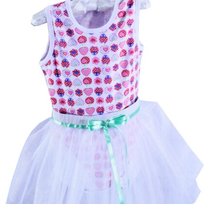 Çiço Beyaz Tütülü Renkli Badi