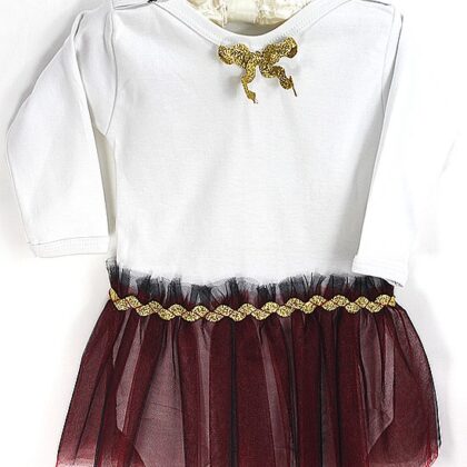 Çiço Bordo Siyah Tütülü Badi