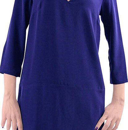 Mango Elbise Odry Lacivert Elbise