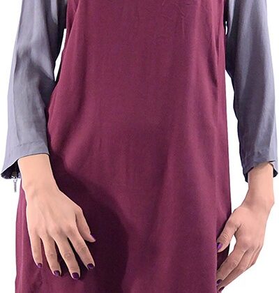 Mango Elbise Orange Bordo Salas