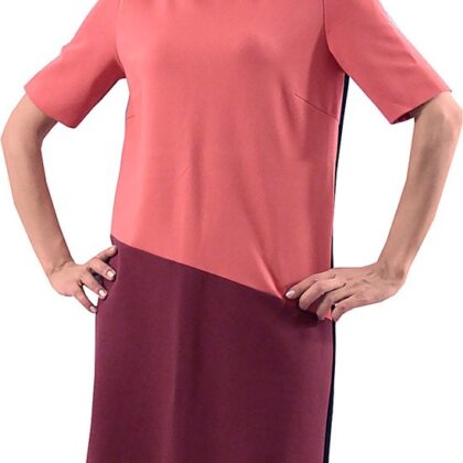 Mango Elbise Vio Turuncu