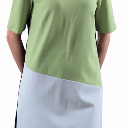 Mango Elbise Vio Yeşil