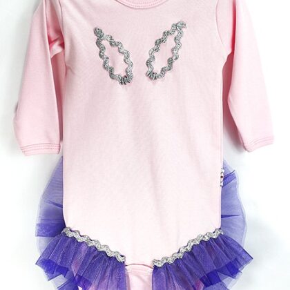 Tütülü Pembe Çocuk Badi