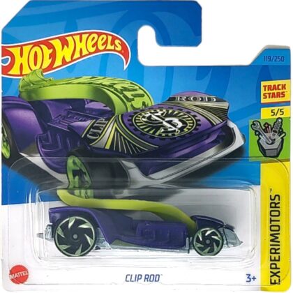 Hot Wheels  Oyuncagı Tekli Clip Rod - Experimotors Yarış Arabası